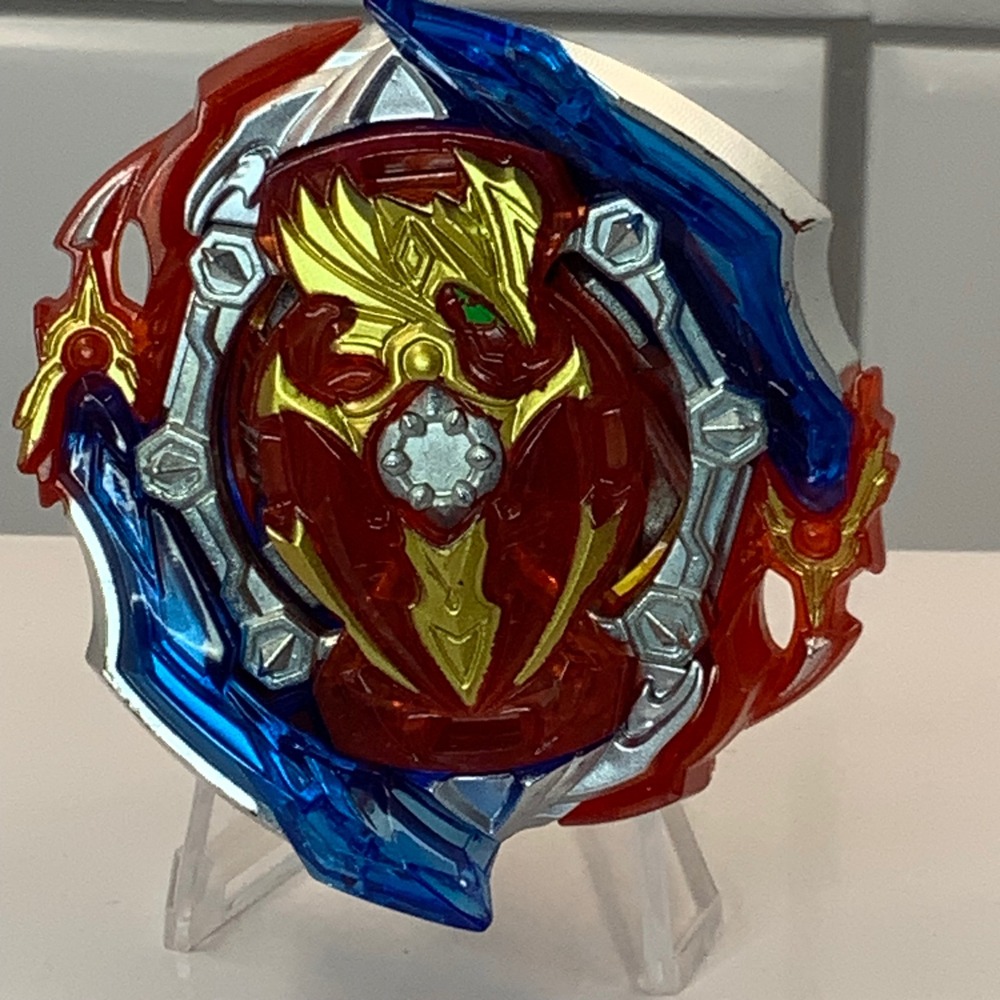 Takara Tomy Beyblade Burst B-150 Union Achilles Convert Extend+ Red Blue Gold